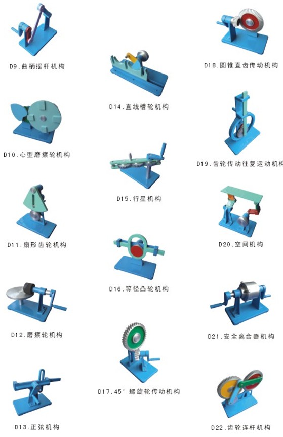 机械传动机构综合实训模型,机械测绘教学模型,机械运动模型2